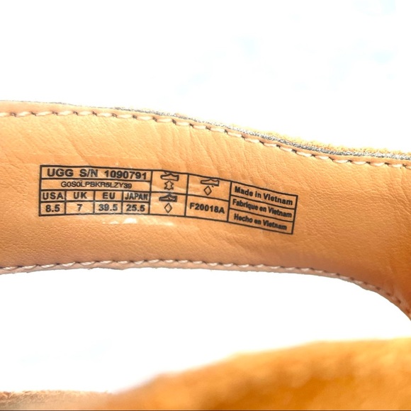 UGG Whitney Wedge Sandal (Chestnut) - Picture 10 of 11